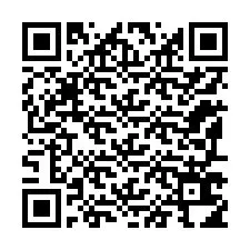 Código QR para número de telefone +12197614635