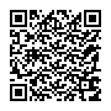 QR Code สำหรับหมายเลขโทรศัพท์ +12197616141