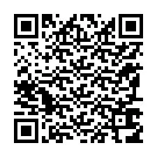 QR Code pour le numéro de téléphone +12197616982