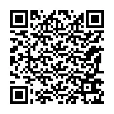 QR-code voor telefoonnummer +12197625365