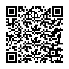 QR-code voor telefoonnummer +12197627085