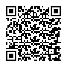 Codice QR per il numero di telefono +12197627086