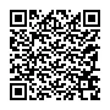 Código QR para número de teléfono +12197628738