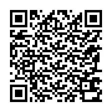 電話番号のQRコード +12197630186