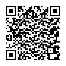 Codice QR per il numero di telefono +12197630187