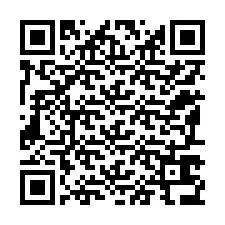 QR Code pour le numéro de téléphone +12197636824