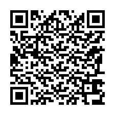 Kode QR untuk nomor Telepon +12197636826