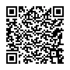 QR-код для номера телефона +12197648657