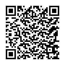 QR-Code für Telefonnummer +12197675341