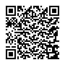 Kode QR untuk nomor Telepon +12197683406