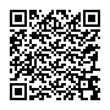 QR Code สำหรับหมายเลขโทรศัพท์ +12197698008