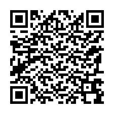 QR-koodi puhelinnumerolle +12197698014