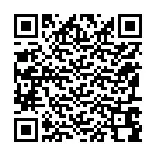 Codice QR per il numero di telefono +12197698016