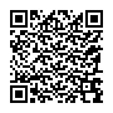 QR Code สำหรับหมายเลขโทรศัพท์ +12197698018