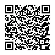 QR kód a telefonszámhoz +12197700354