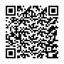 Código QR para número de teléfono +12197700359