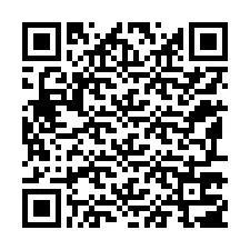 QR-koodi puhelinnumerolle +12197707820