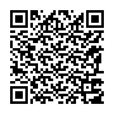 Codice QR per il numero di telefono +12197707822