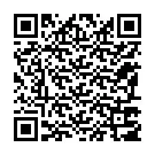 QR-код для номера телефона +12197707823