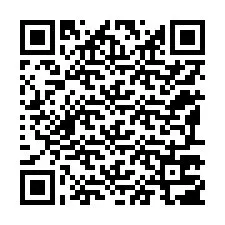 QR код за телефонен номер +12197707824