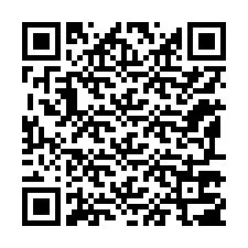 QR-Code für Telefonnummer +12197707825