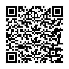 QR-koodi puhelinnumerolle +12197707826