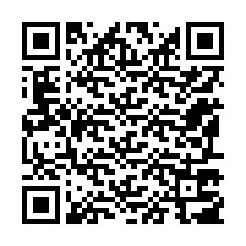 Código QR para número de telefone +12197707837