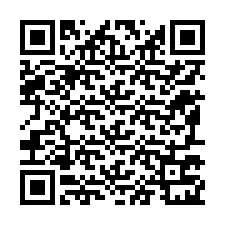 Código QR para número de telefone +12197721012