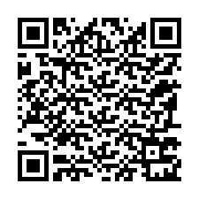 QR-code voor telefoonnummer +12197721458