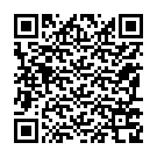 Código QR para número de teléfono +12197728623