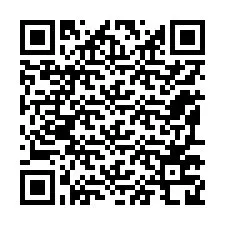 Código QR para número de telefone +12197728757