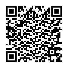 QR Code สำหรับหมายเลขโทรศัพท์ +12197759998