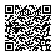 Codice QR per il numero di telefono +12197764451