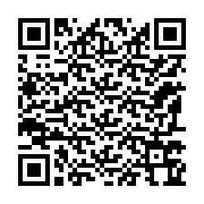 Kode QR untuk nomor Telepon +12197764455