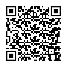 QR-code voor telefoonnummer +12197764456