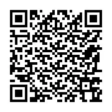 QR-code voor telefoonnummer +12197764457