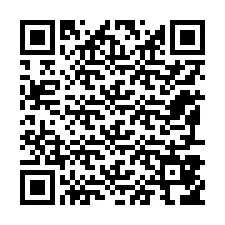 Kode QR untuk nomor Telepon +12197856487