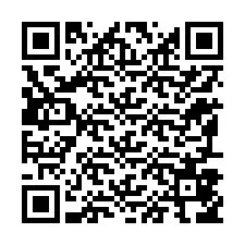 Codice QR per il numero di telefono +12197856582
