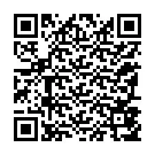 Codice QR per il numero di telefono +12197857738