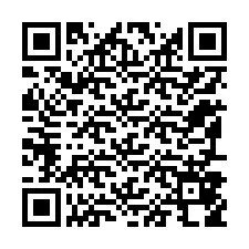 QR-koodi puhelinnumerolle +12197858683