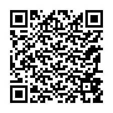 Código QR para número de teléfono +12197859745