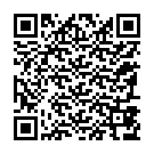 QR-Code für Telefonnummer +12197876018