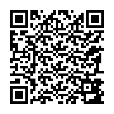 Kode QR untuk nomor Telepon +12197883418