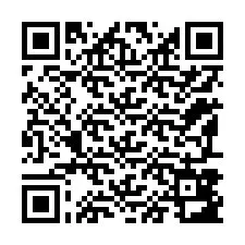 Kode QR untuk nomor Telepon +12197883421