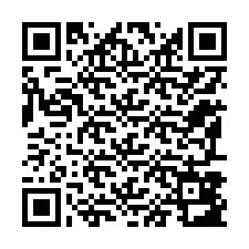 Codice QR per il numero di telefono +12197883423