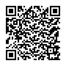 Código QR para número de teléfono +12197971261