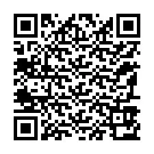 QR-код для номера телефона +12197972840