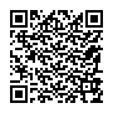 Código QR para número de telefone +12197974247