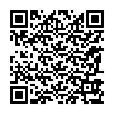 Código QR para número de teléfono +12197977072