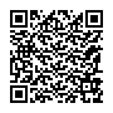 QR-код для номера телефона +12197979565